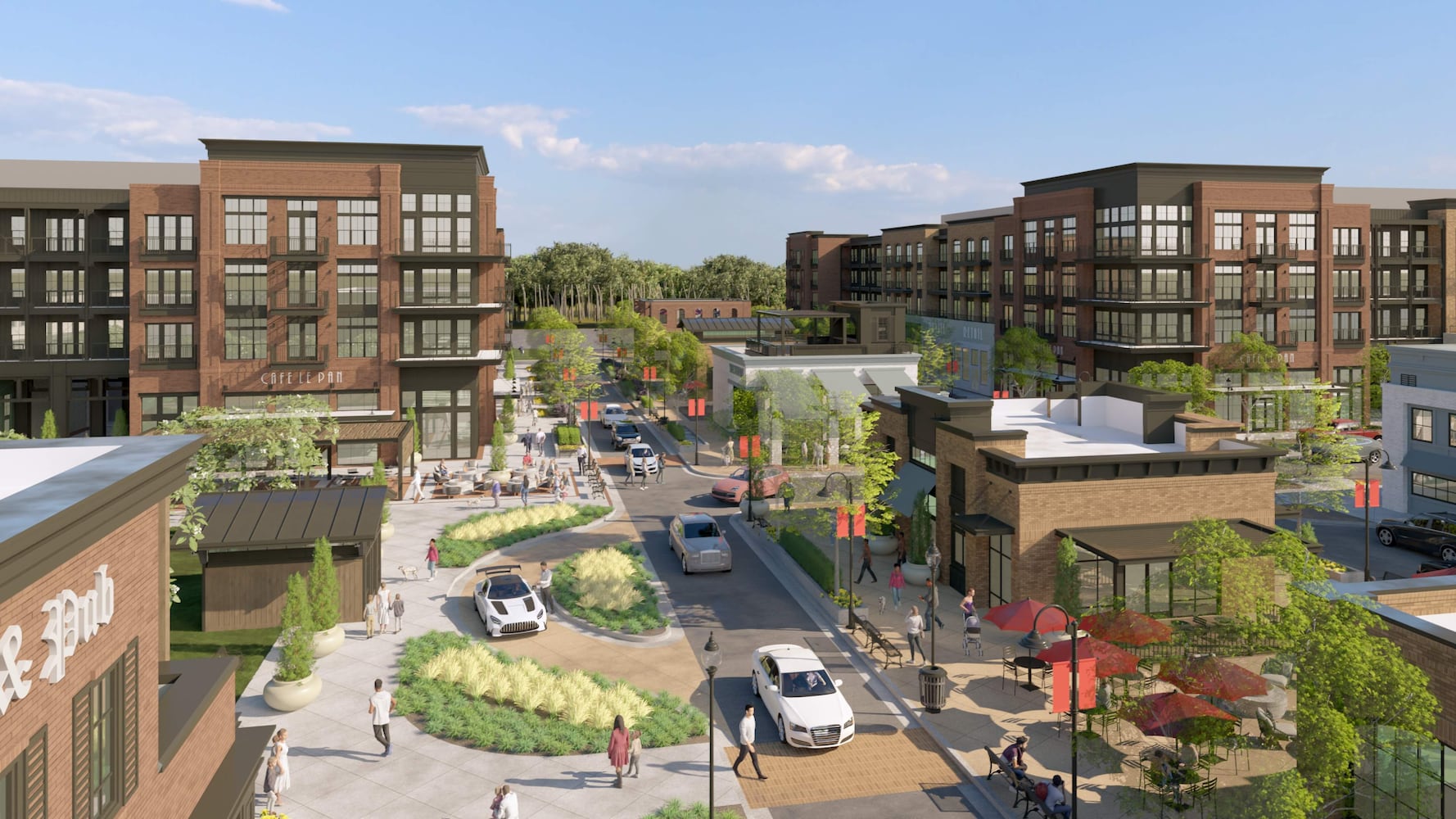 Lakeshore redevelopment rendering