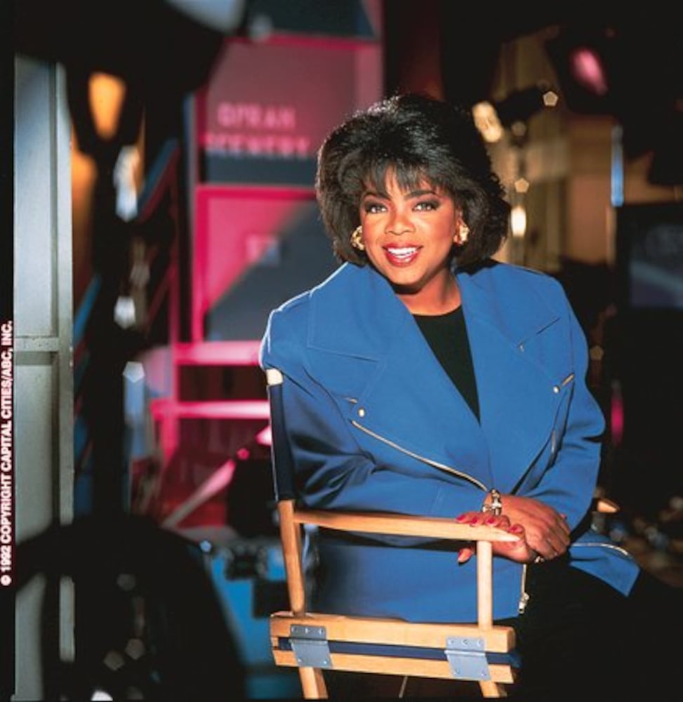 Oprah's weight through the years