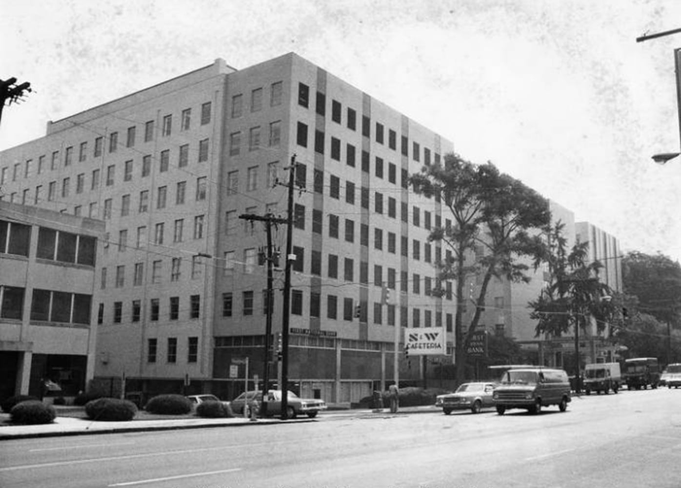 Buildings and streets, 1970s