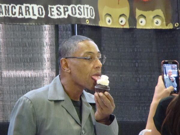 GianCarlo Esposito ("Revolution," "Breaking Bad") at the Walker Stalker convention last year, will be at Dragon Con this year. CREDIT: Rodney Ho/rho@ajc.com