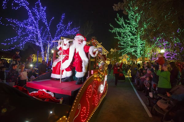 Stone Mountain is holding its holiday celebration every weekend and all school holidays through Jan. 6. CONTRIBUTED BY STONE MOUNTAIN PARK