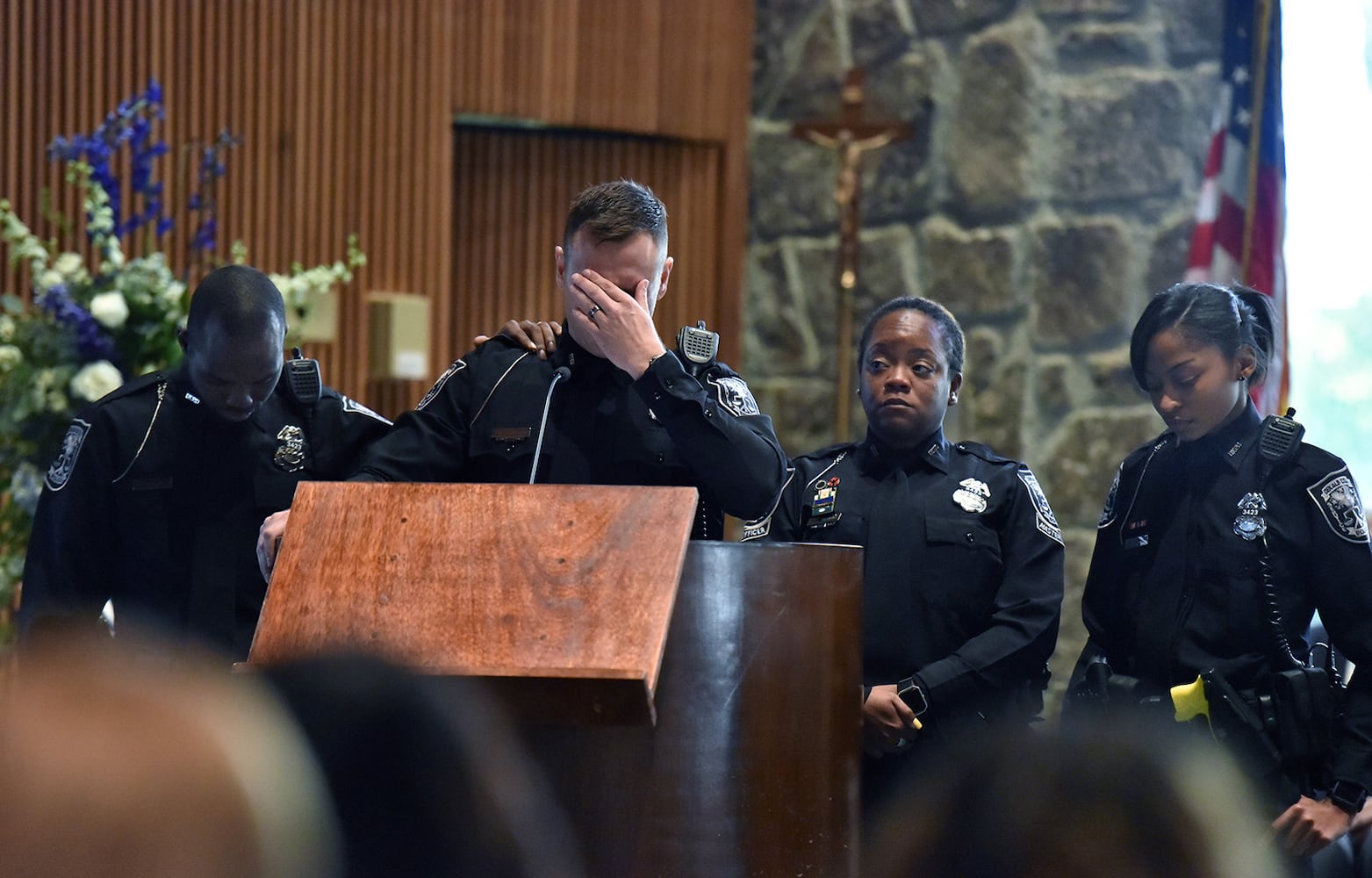 Photos: The funeral for Officer Edgar Isidro Flores