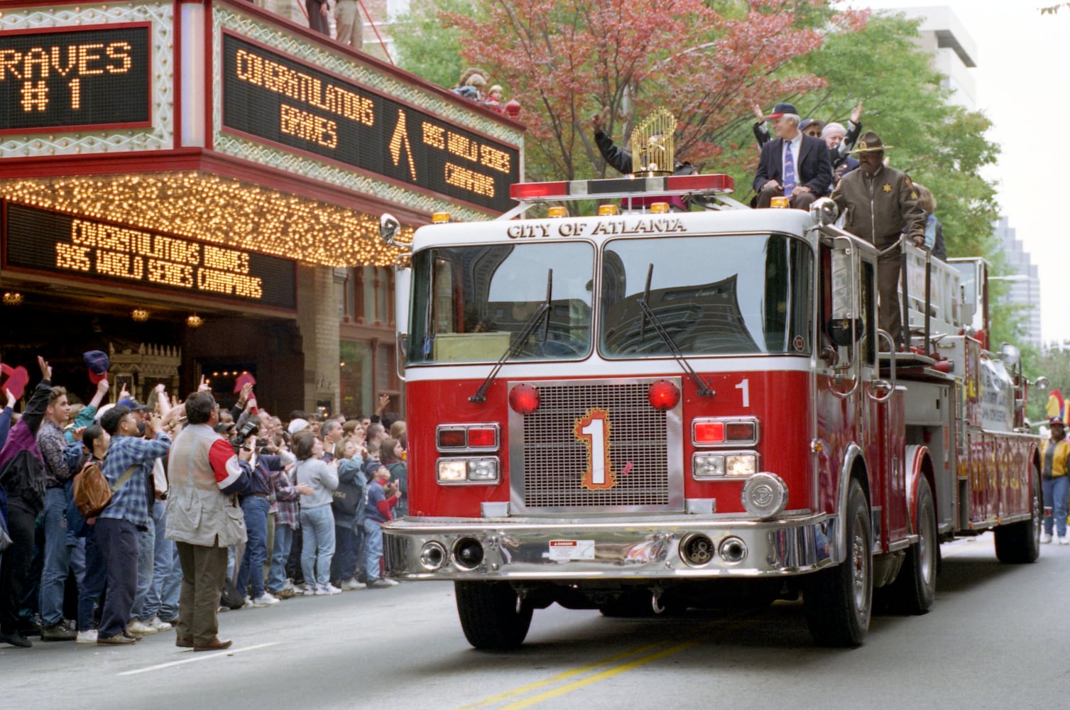 Braves' 1995 parade