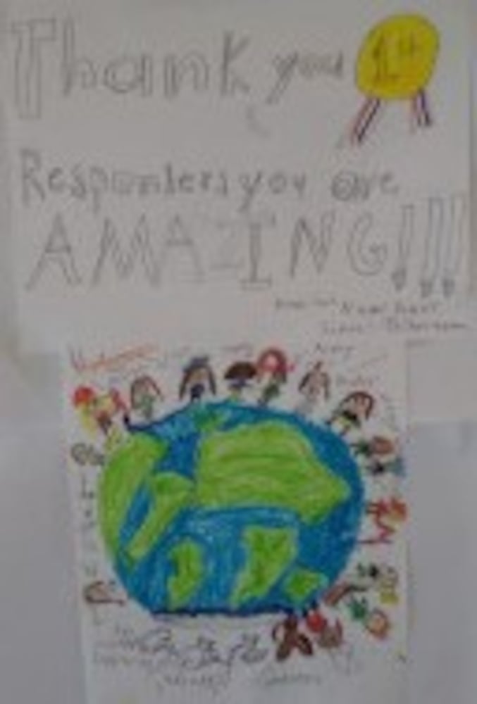 Art from the Heart: Kids thank front-line workers