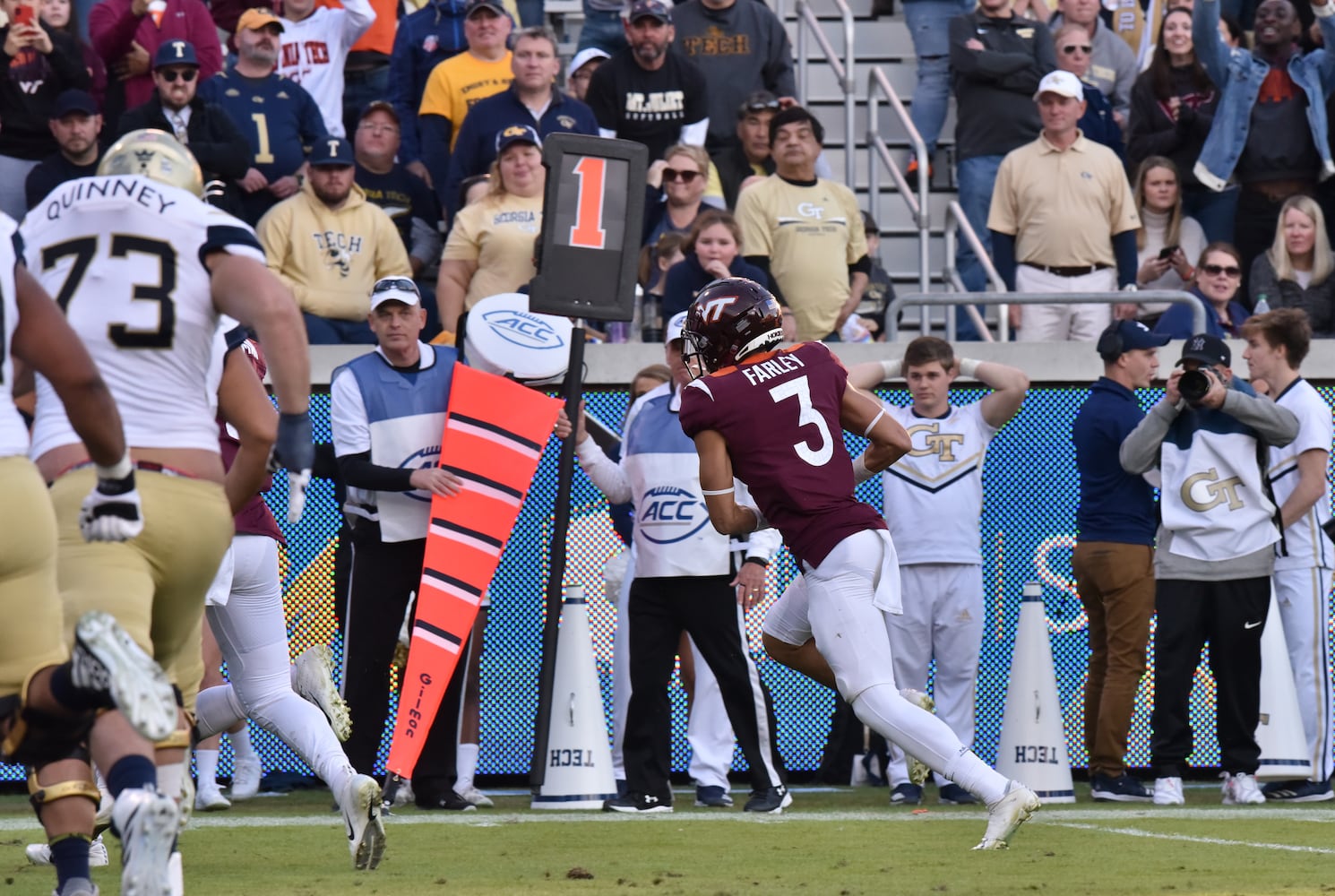 Photos: Georgia Tech hosts Virginia Tech