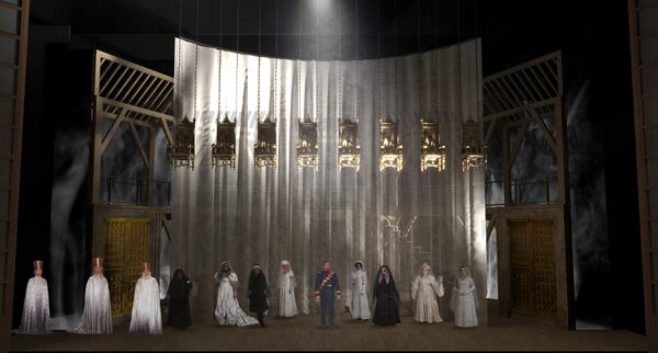 Atlanta Opera's production of "Macbeth" will showcase new lighting and projection designs by Driscoll Otto.