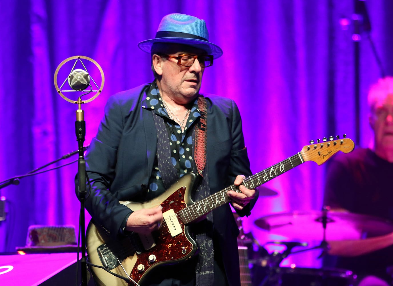 Elvis Costello & the Imposters, featuring Charlie Sexton on guitar, rocked the sold out Coca Cola Roxy Theatre on Tuesday, January 30, 2024.
Robb Cohen for the Atlanta Journal-Constitution