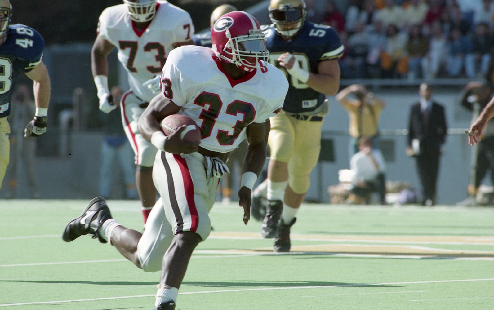 Photos: Hall of famer Terrell Davis at Georgia