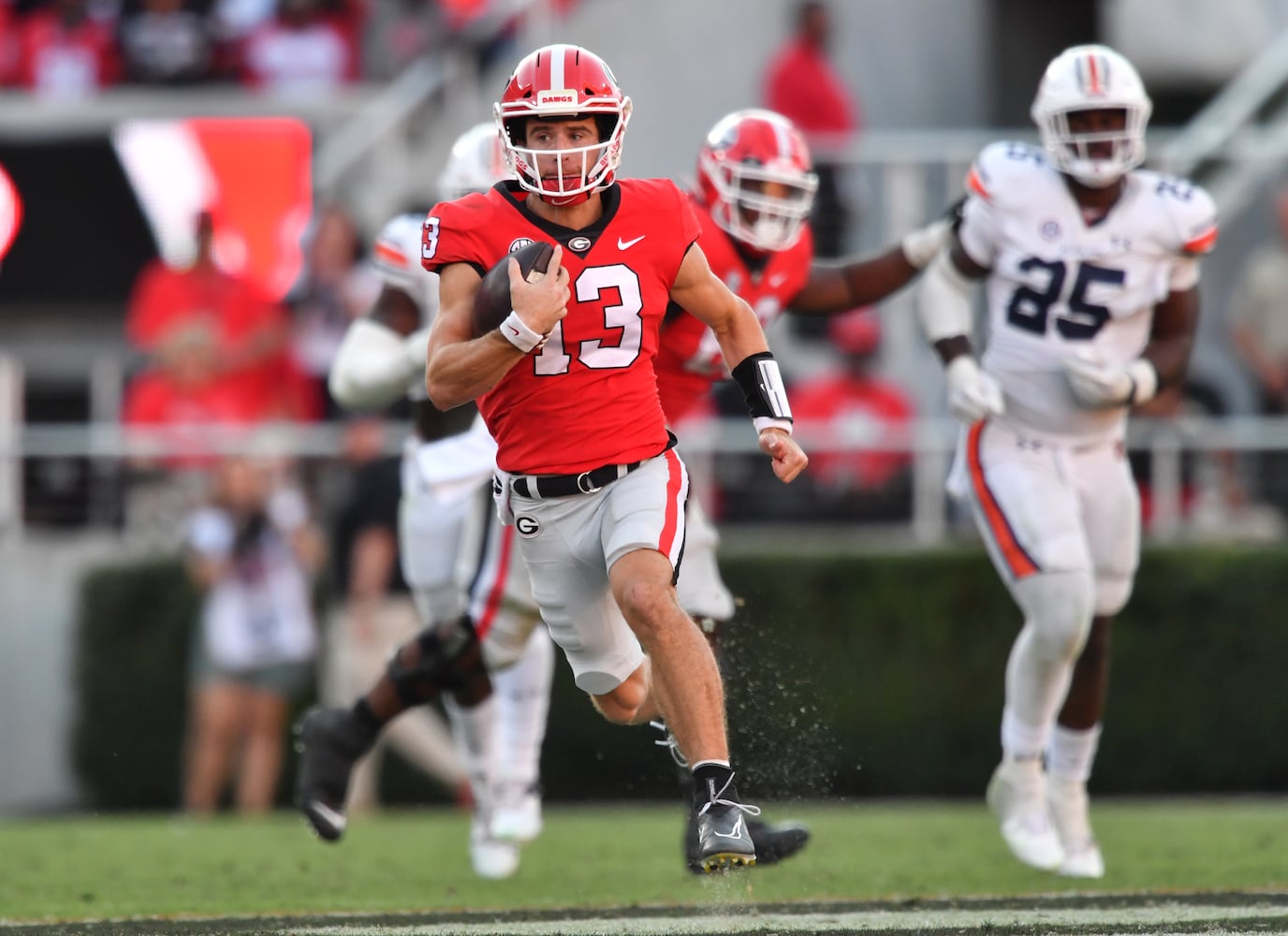 Georgia vs Auburn football