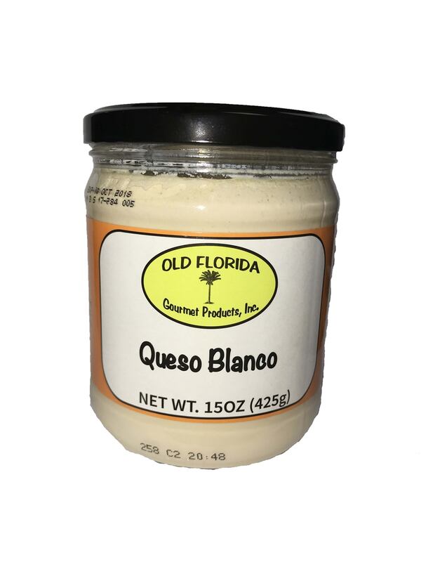 Queso blanco from Old Florida Gourmet Products. Courtesy of Old Florida Gourmet