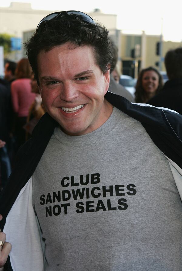 HOLLYWOOD, CA - APRIL 5, 2005: Actor Ron Lester arrives at the premiere of Showtime and Creative Coalition Los Angeles premiere of "Reefer Madness" held at the Regent Showcase Cinemas on April 5, 2005 in Hollywood, California. (Photo by Frazer Harrison/Getty Images)