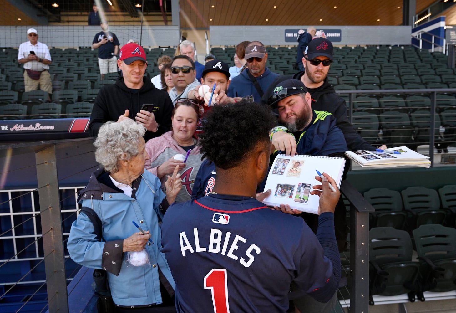 Braves spring training - Day 9