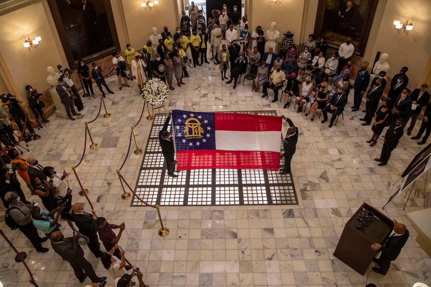 CT Vivian at State Capitol