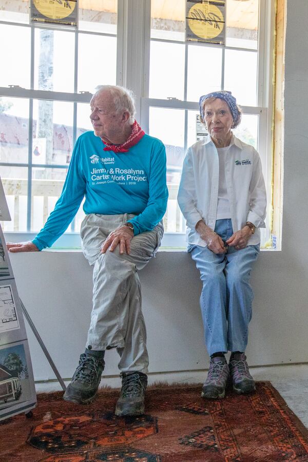 MISHAWAKA, INDIANA, USA (08/28/18)-Day 2 of the Jimmy & Rosalynn Carter Work Project. Â© Habitat for Humanity International/Jason Asteros