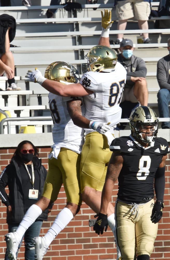 Georgia Tech vs Notre Dame game