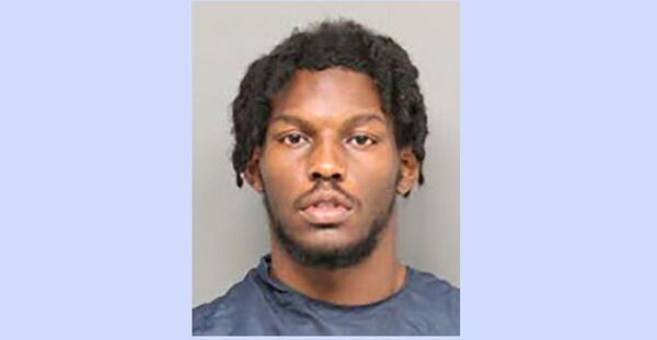 This photo provided by the Lancaster County Department of Corrections shows University of Nebraska football player Arik Gilbert. (Lancaster County Department of Corrections via AP)