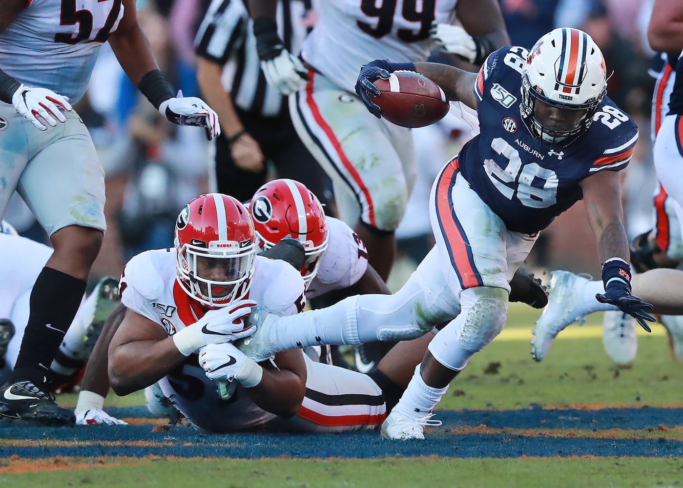 Photos: Bulldogs play Auburn in key SEC game