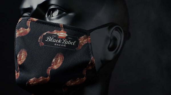 Hormel Foods is offering "Breathable Bacon" face masks in a contest.