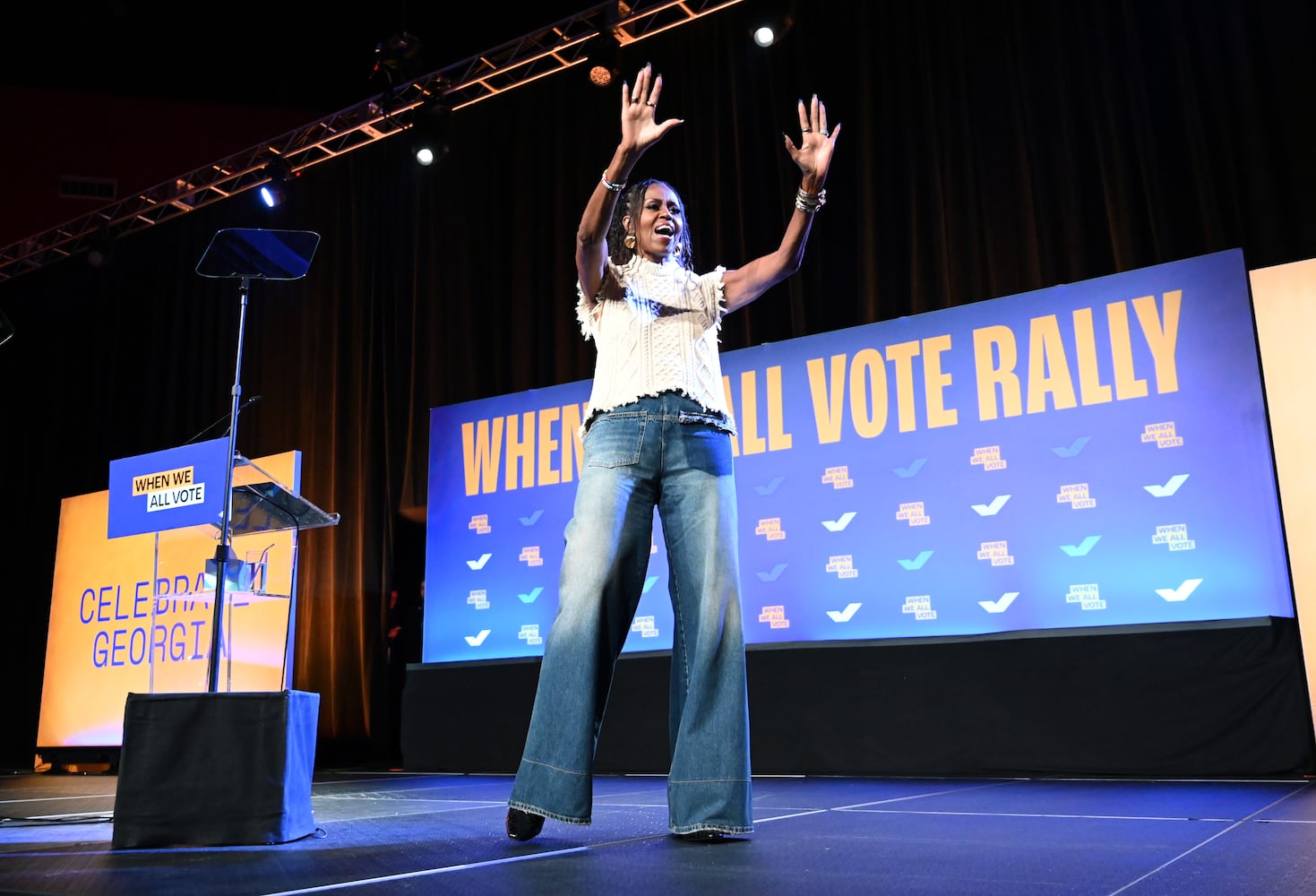 Michelle Obama rally