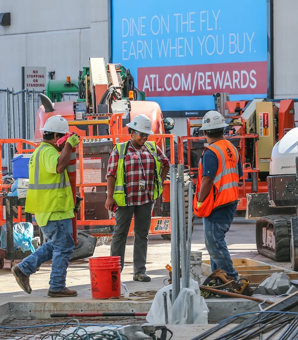 Work continued on the North Terminal on Tuesday, Sept. 24, 2019 at Hartsfield-Jackson International Airport. For generations, Atlanta’s minority contracting programs have attracted African-American businesses from around the country and served as the basis of claims that this where blacks enjoy unparalleled opportunity. The success of those businesses, growing a substantial black upper class and a minority entrepreneurial spirit that was recognized around the country, helped the city earn its reputation as the ‚”Black Mecca.‚”But lately, those same programs have also drawn criticism for continually rewarding an elite and well-connected group of City Hall insiders. And now a guilty plea in federal court last week by the official who oversaw minority contracting has sparked fears that the city’s reputation has been irrevocably tainted and that calls for reform may end minority access to those lucrative municipal contracts. JOHN SPINK/JSPINK@AJC.COM