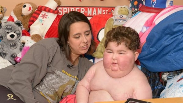 Jamie Dobbs (left) and her son Brantley, 6, were surrounded by love and gifts from friends around the world when Brantley died Wednesday night. (Photo: Jeff Gartin Photography)