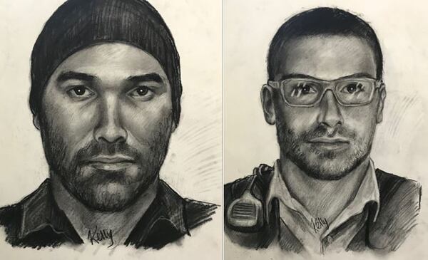 Police released sketches Wednesday of suspects in two sexual assaults in the metro area. Atlanta police released the sketch on the left and Cobb County police released the sketch on the right. Investigators believe the same man could be responsible for both assaults.