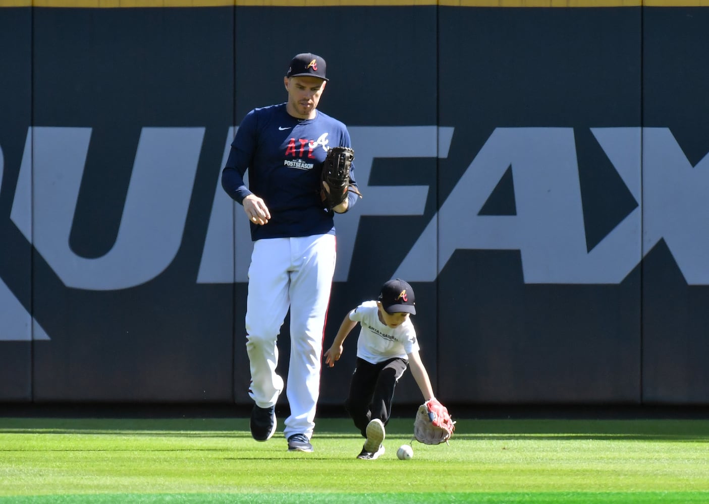 Braves Worksout ahead of NLCS