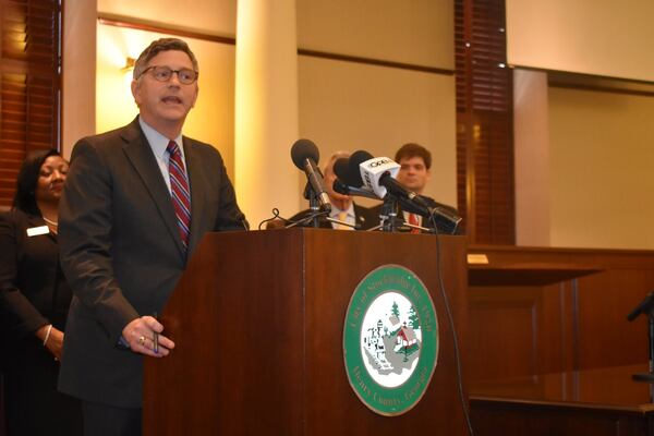 City of Stockbridge attorney Christopher Anulewicz in August 2018 at Stockbridge City Hall.