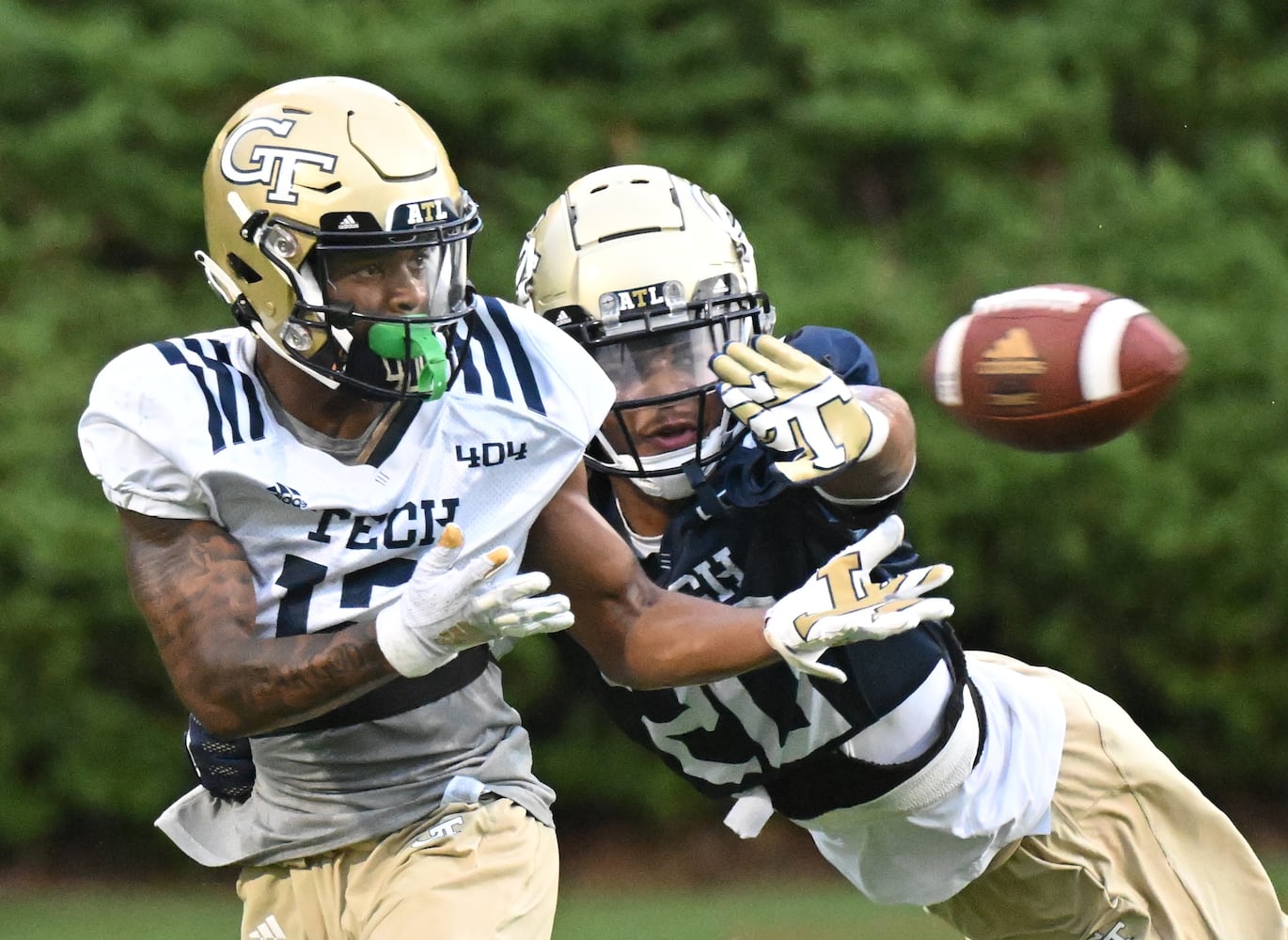 Georgia Tech football practice photo