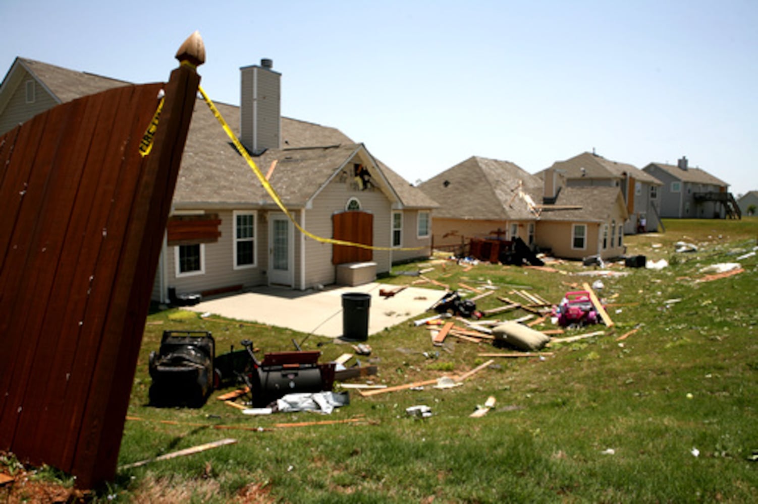 Ellenwood neighborhood trashed by storm