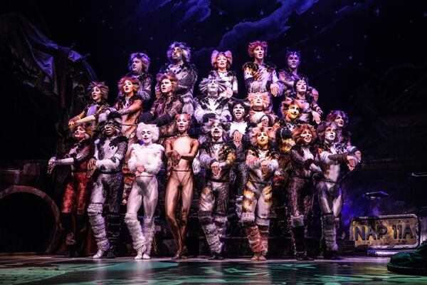 The North American Tour Company of "Cats." Photo by Matthew Murphy.