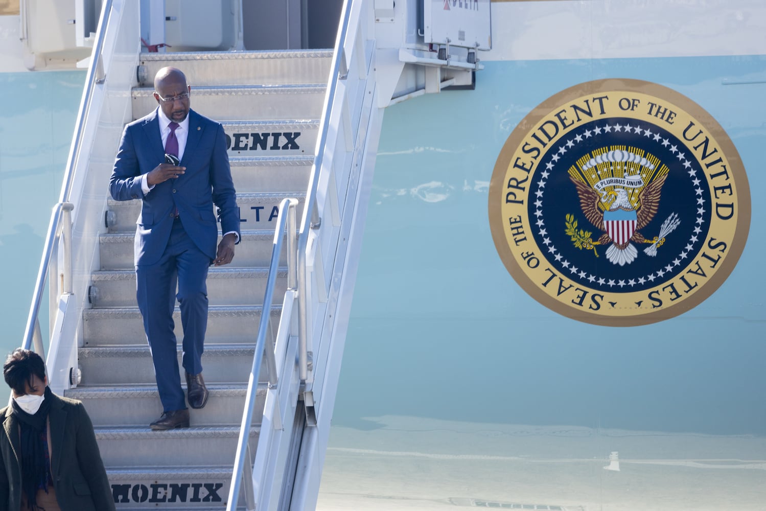 Biden & Harris Air Force One Arrival