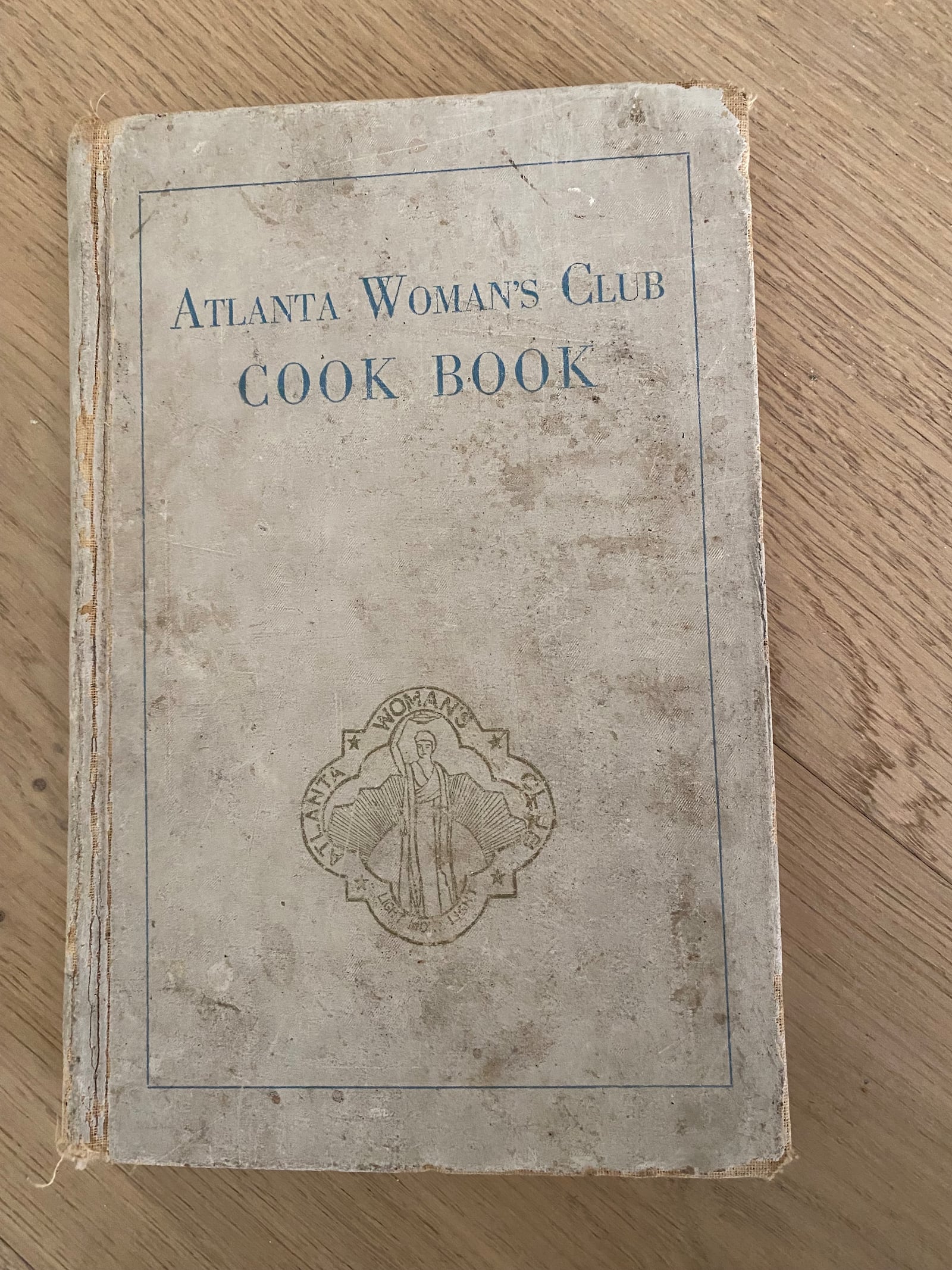 A 1921 publication of the Atlanta Woman's Club Cook Book includes two recipes for cheese straws. (Ligaya Figueras/AJC)