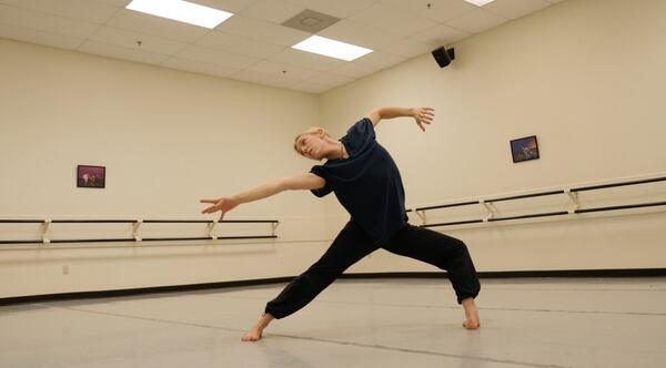 Patsy Collins rehearses for "Subzero." Photo: Courtesy of Andie Knudson