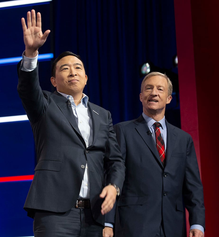 Photos: Democratic presidential candidates debate in Atlanta