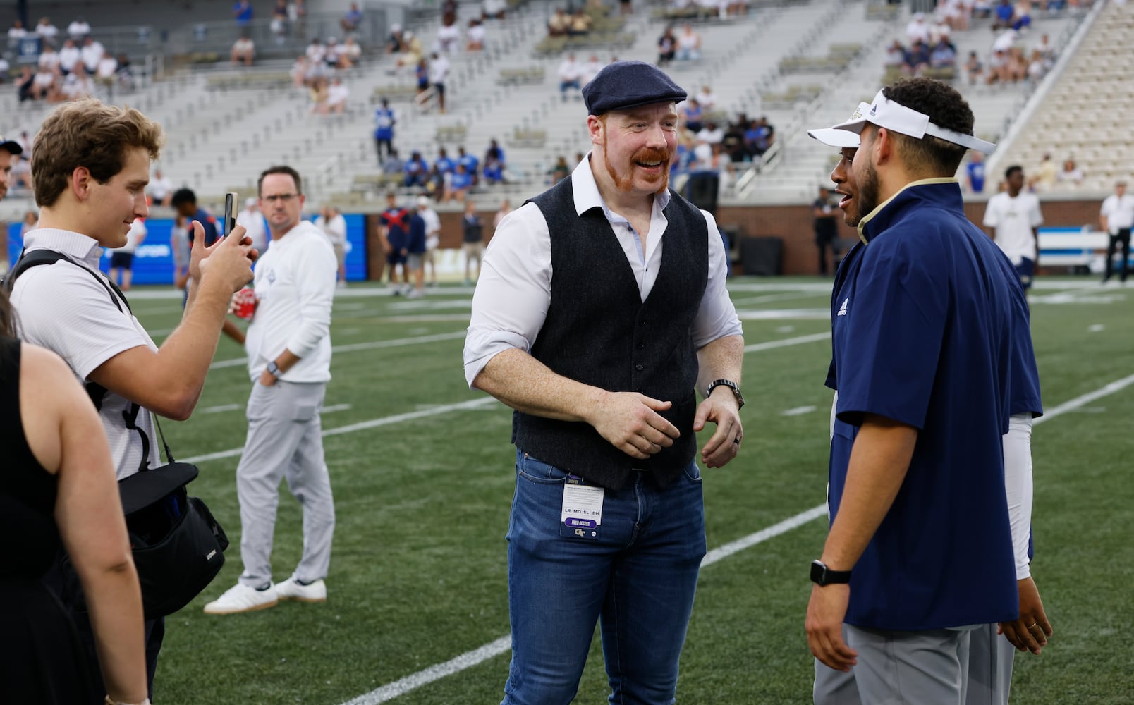 Seamus at Georgia Tech game