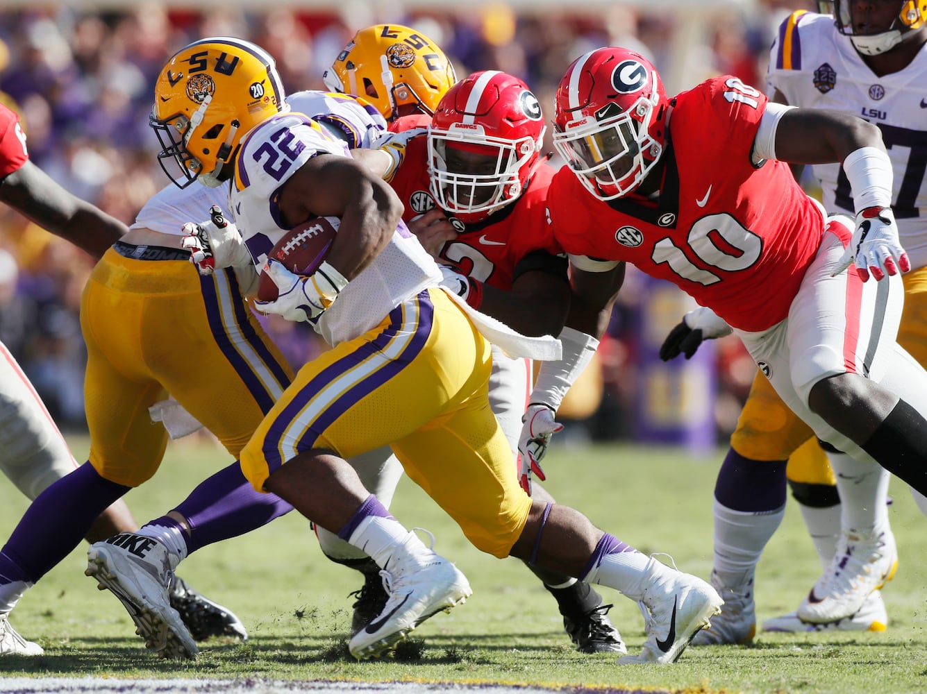 Photos: Bulldogs are humbled by LSU