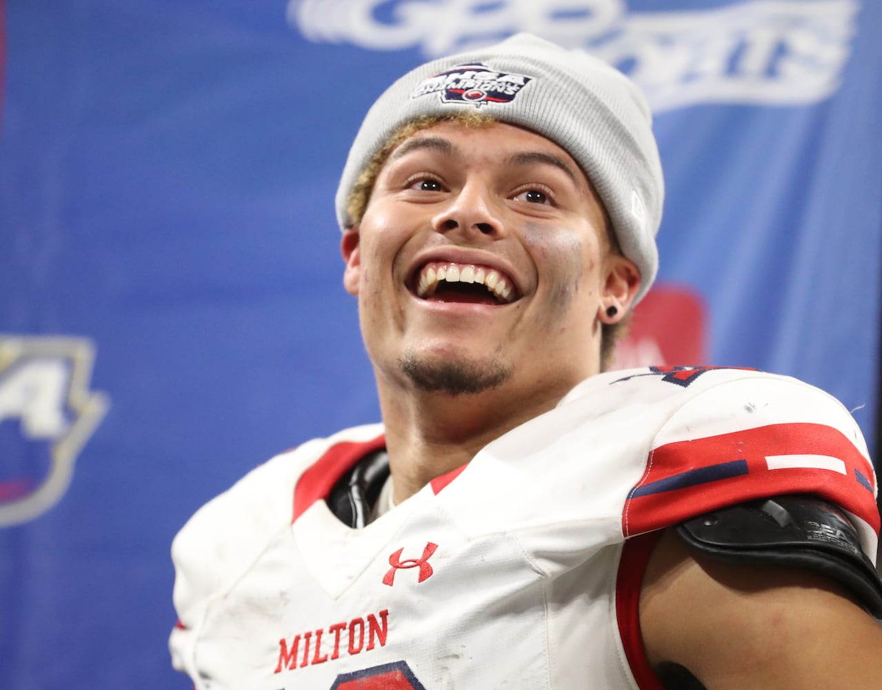 Photos: Day 2 of HS state title games at Mercedes-Benz Stadium