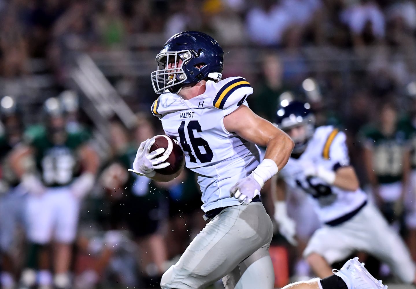 high school football: Marist at Blessed Trinity