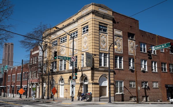 The Prince Hall Masonic Lodge on Auburn Avenue, built in 1940 and the first home to the Southern Christian Leadership Conference and the first Black-owned radio station, is set to be renovated with parts of it being used for the National Park Service King Memorial Site. Ben Gray for the Atlanta Journal-Constitution