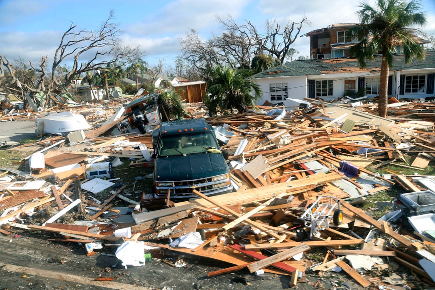 Photos: Hurricane Michael leaves behind path of destruction