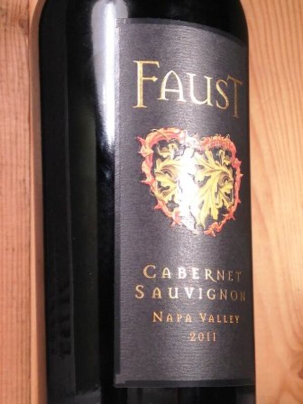 2011 Faust Cabernet Sauvignon, Napa Valley, Calif.