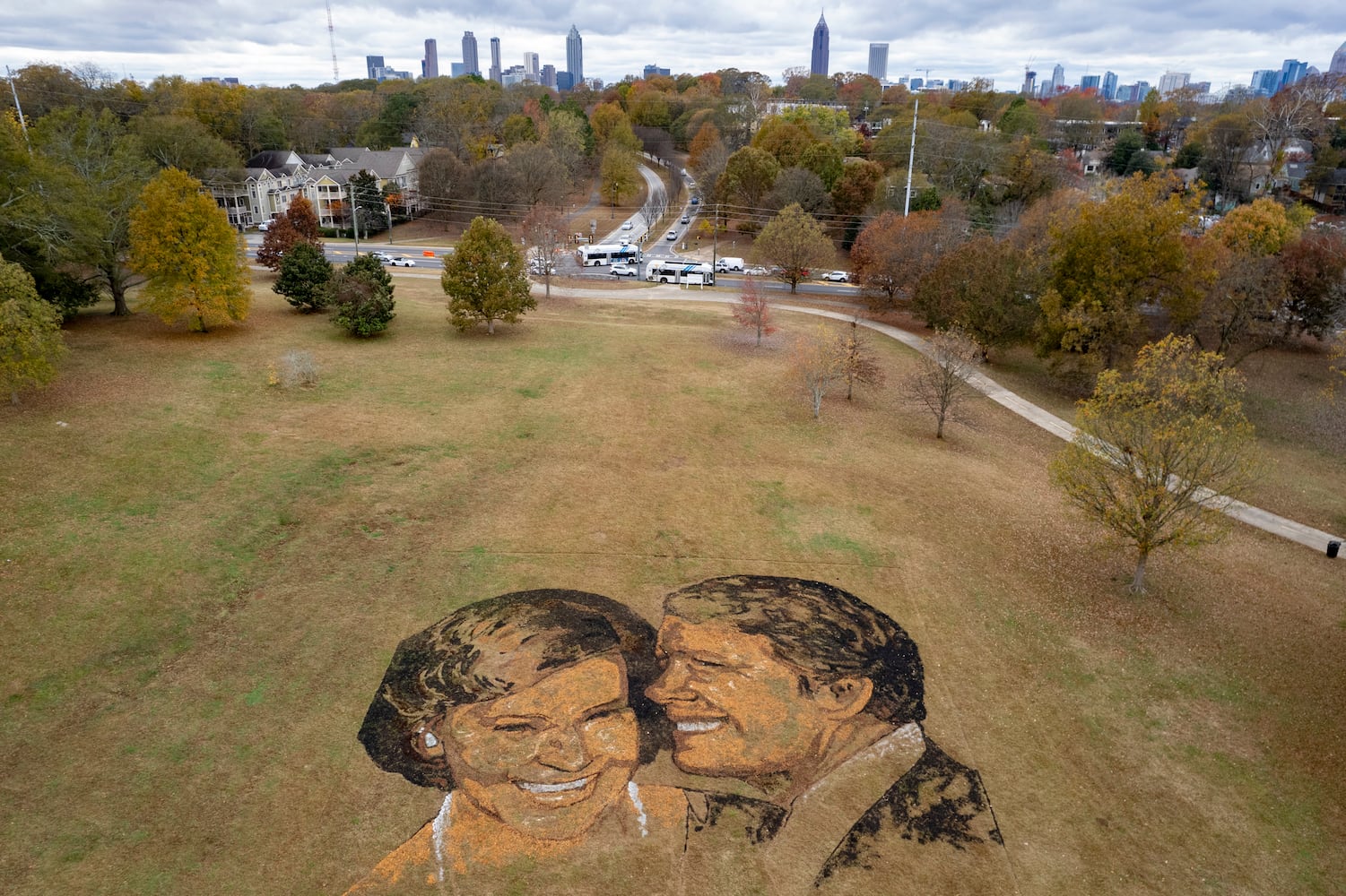 Portrait of Rosalynn and Jimmy Carter