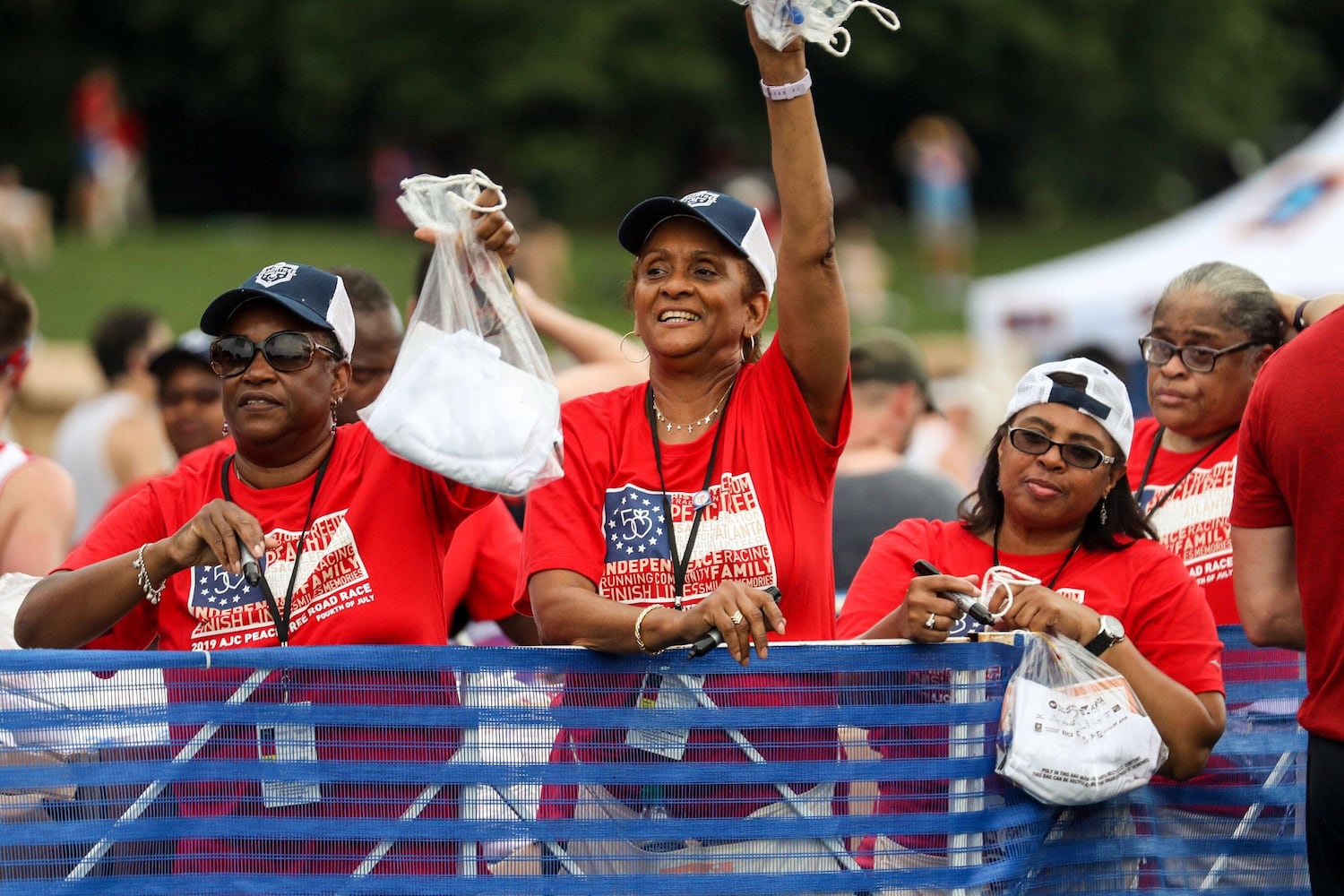 PHOTOS: Scenes at 2019 AJC Peachtree Road Race