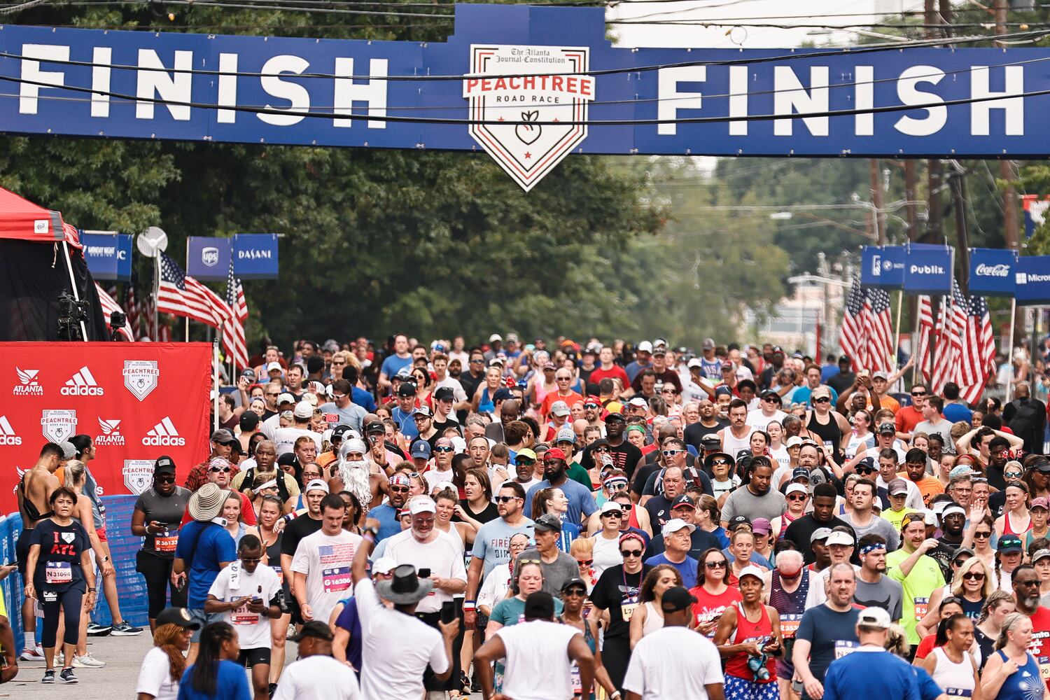 Peachtree Road Race 2022