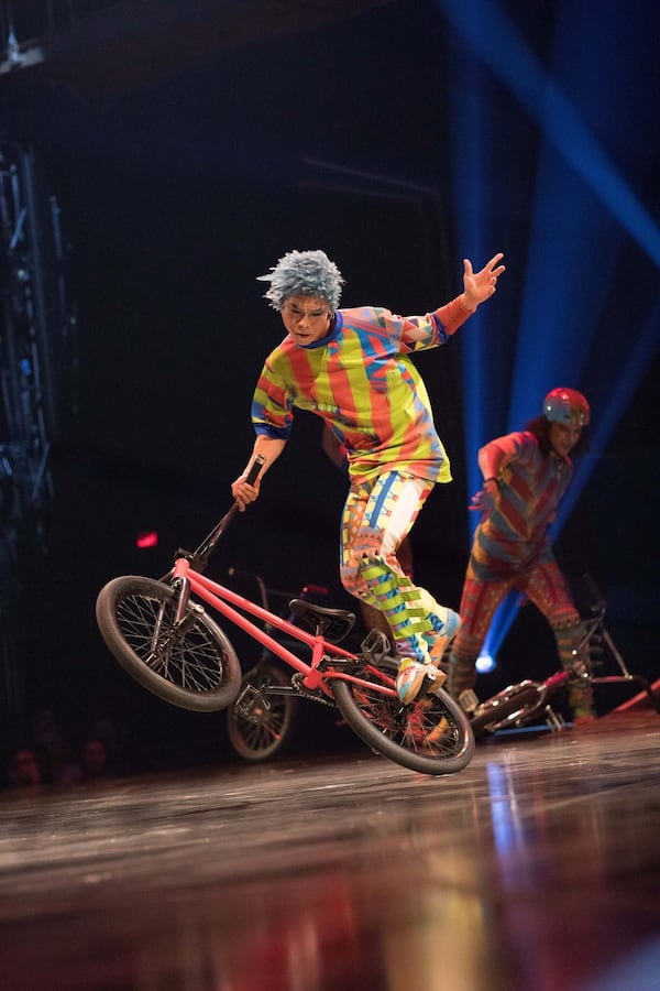 “Volta’s” grand finale features a choreographed series of BMX stunts. Contributed by Saskia Potter