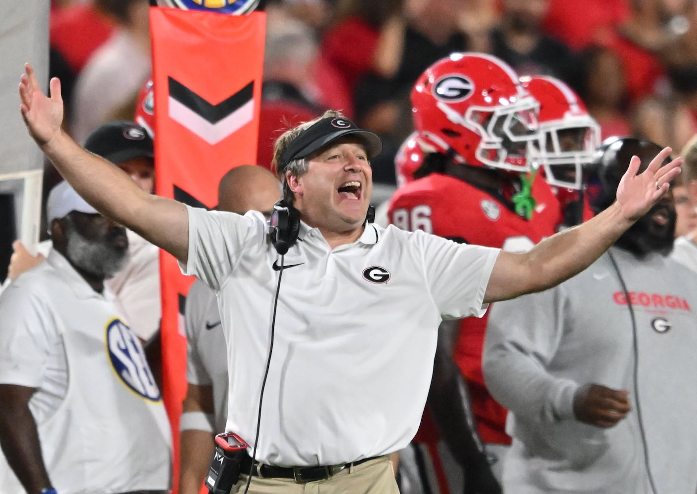 Georgia coach Kirby Smart