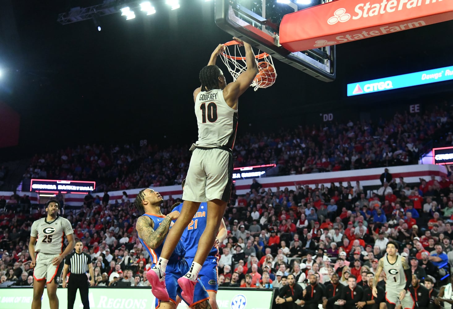 Georgia vs Florida basketball 