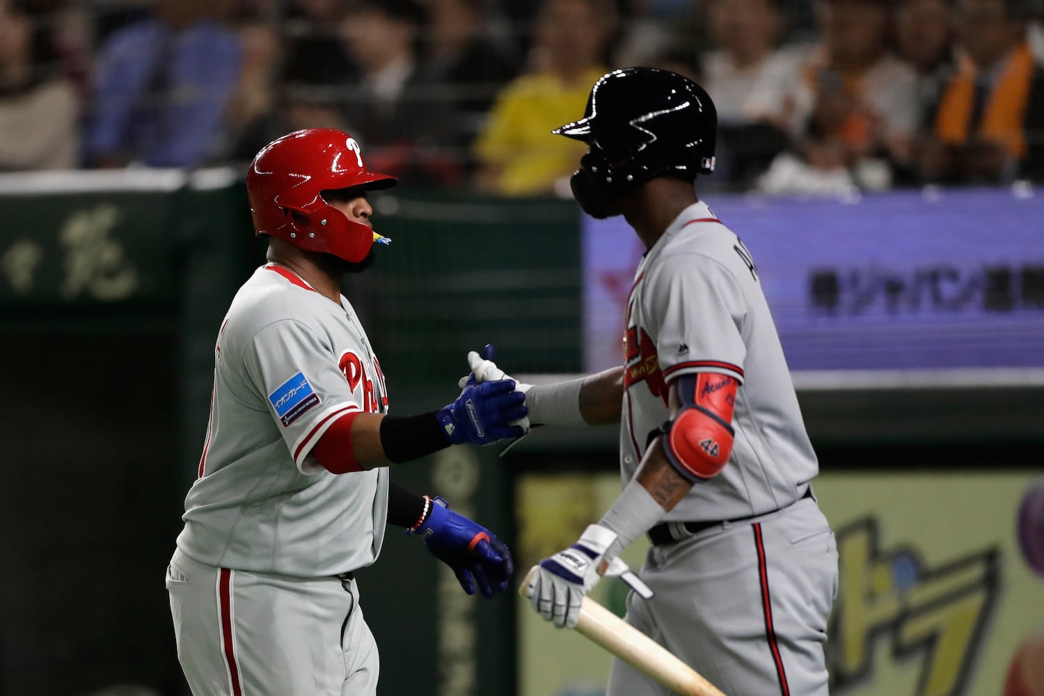 Photos: Braves’ Ronald Acuna playing in Japan