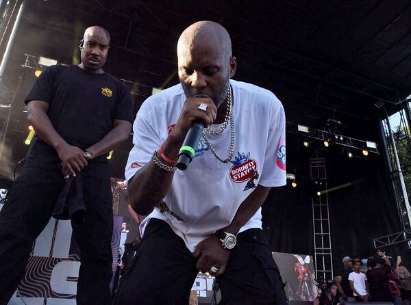 ATLANTA - September 8, 2019:  Rapper DMX performs at One Musicfest, which is celebrating its 10th anniversary at Centennial Park. RYON HORNE/RHORNE@AJC.COM